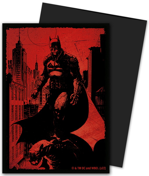 [A78] Dragon Shield - Confezione 100 Sleeves Standard Matte Black Art The Batman