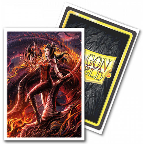 [A88] Dragon Shield - Confezione 100 Sleeves Standard Matte Flesh&Blood Uprising Dromai
