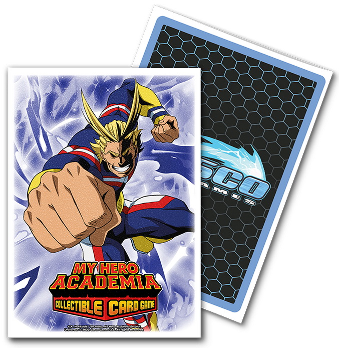 [A92] Dragon Shield - Confezione 100 Sleeves Standard My Hero Academia All Might Punch