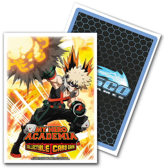 [A93] Dragon Shield - Confezione 100 Sleeves Standard My Hero Academia Bakugo Explode