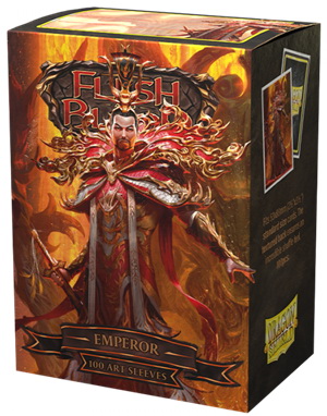 [A99] Dragon Shield - Confezione 100 Sleeves Standard Matte Flesh&Blood Emperor