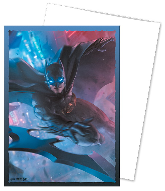 [A100] Dragon Shield - Confezione 100 Sleeves Standard Size Art Brushed Batman