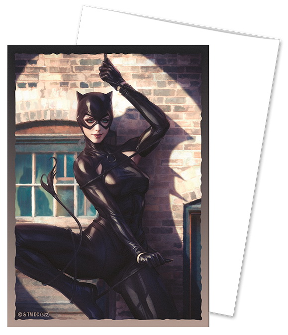 [A103] Dragon Shield - Confezione 100 Sleeves Standard Size Art Brushed Catwoman