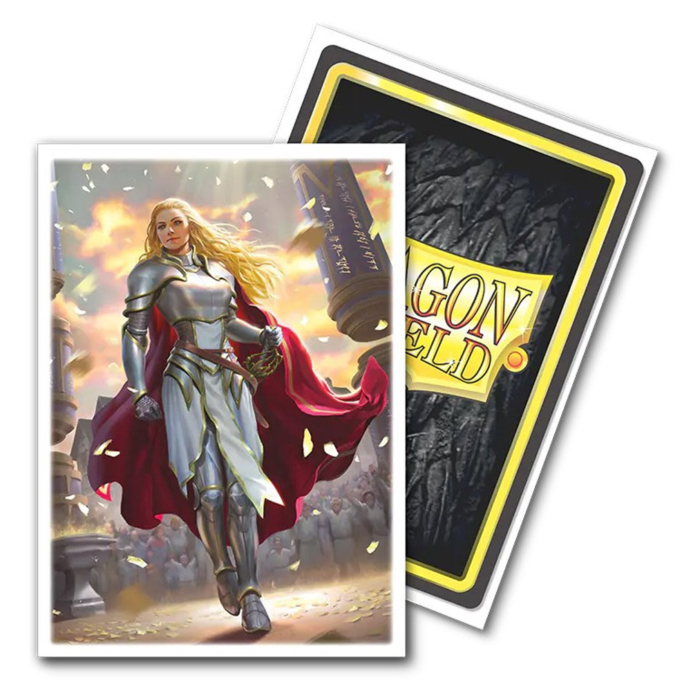 [A119] Dragon Shield - Confezione 100 Sleeves Standard Size Art Brushed Flesh&Blood: Dorinthea Irons