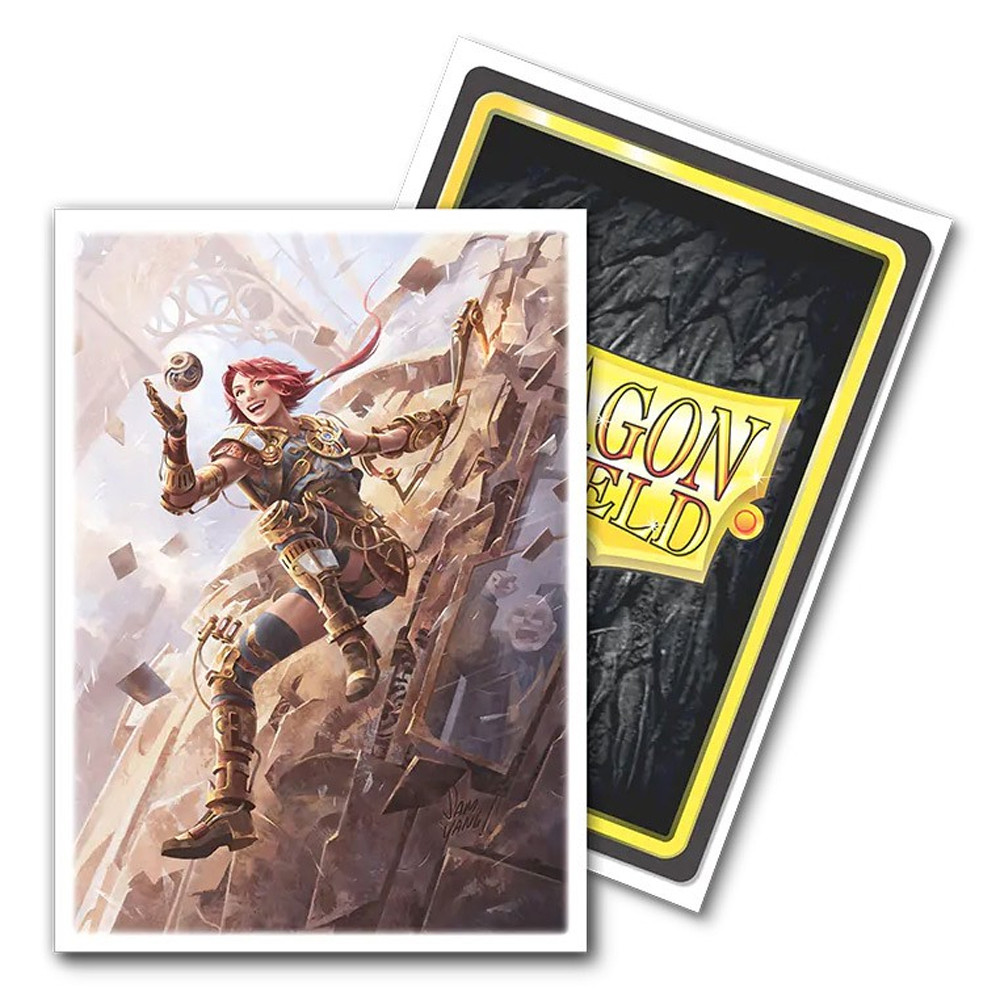 [A120] Dragon Shield - Confezione 100 Sleeves Standard Size Art Brushed Flesh&Blood: Dash