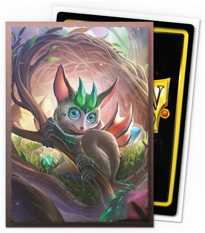 [A136] Dragon Shield - Confezione 100 Sleeves Standard Size Art Brushed The Bushdrake