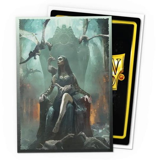 [A142] Dragon Shield - Confezione 100 Sleeves Standard Size Art Brushed Halloween 2024