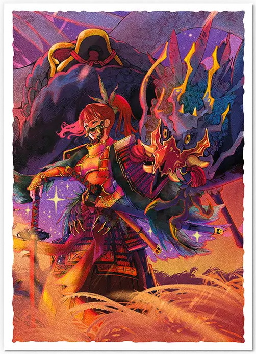 [A148] Dragon Shield - Confezione 100 Sleeves Standard Size Art Matte The Fallen