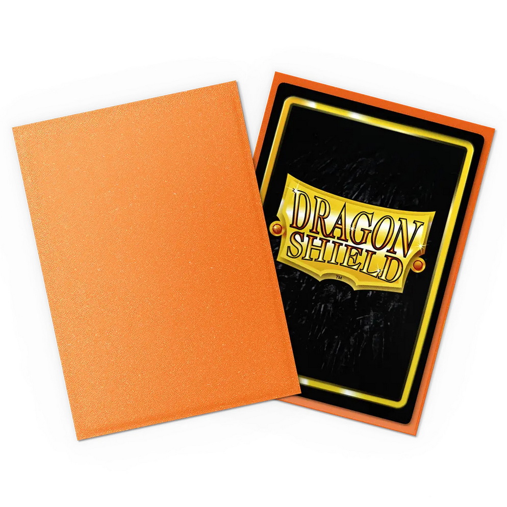 Dragon Shield - Confezione 100 Sleeves Standard Matte Amber