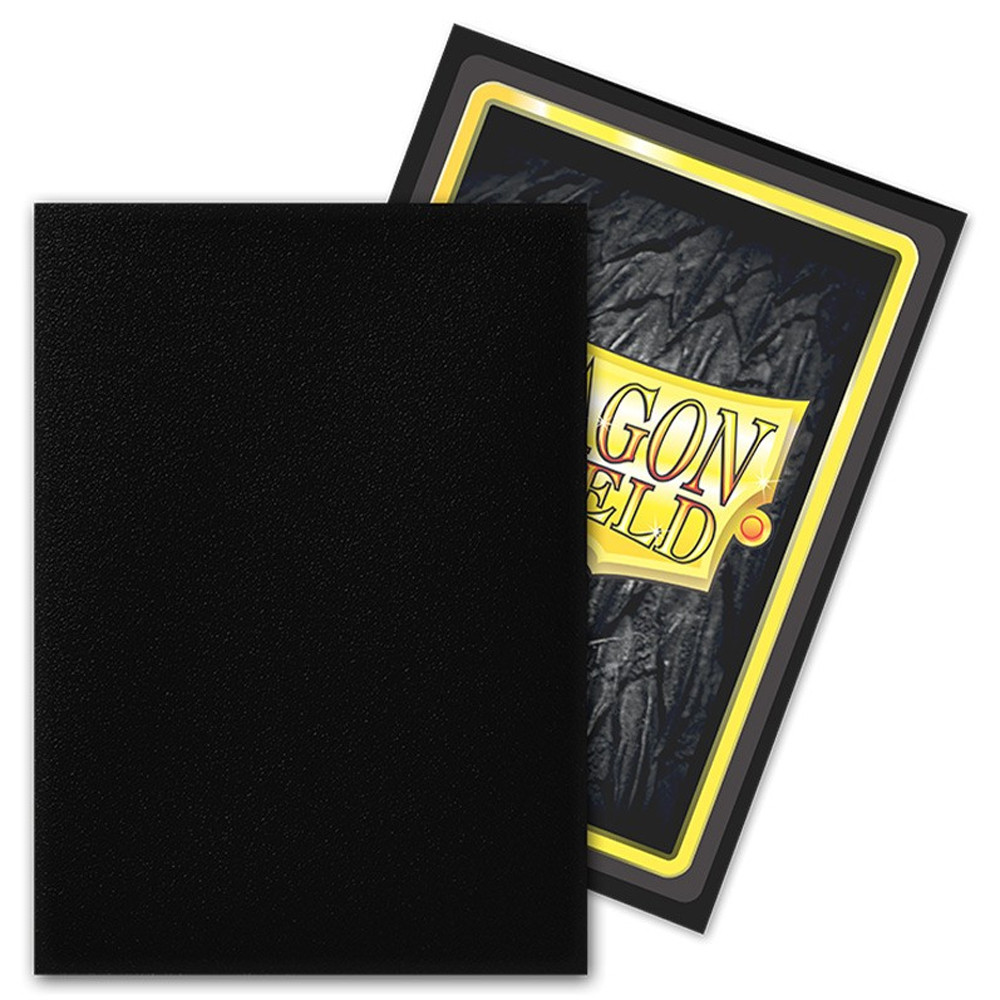 [NG02] Dragon Shield - Confezione 100 Sleeves Standard Matte Black Non-Glare