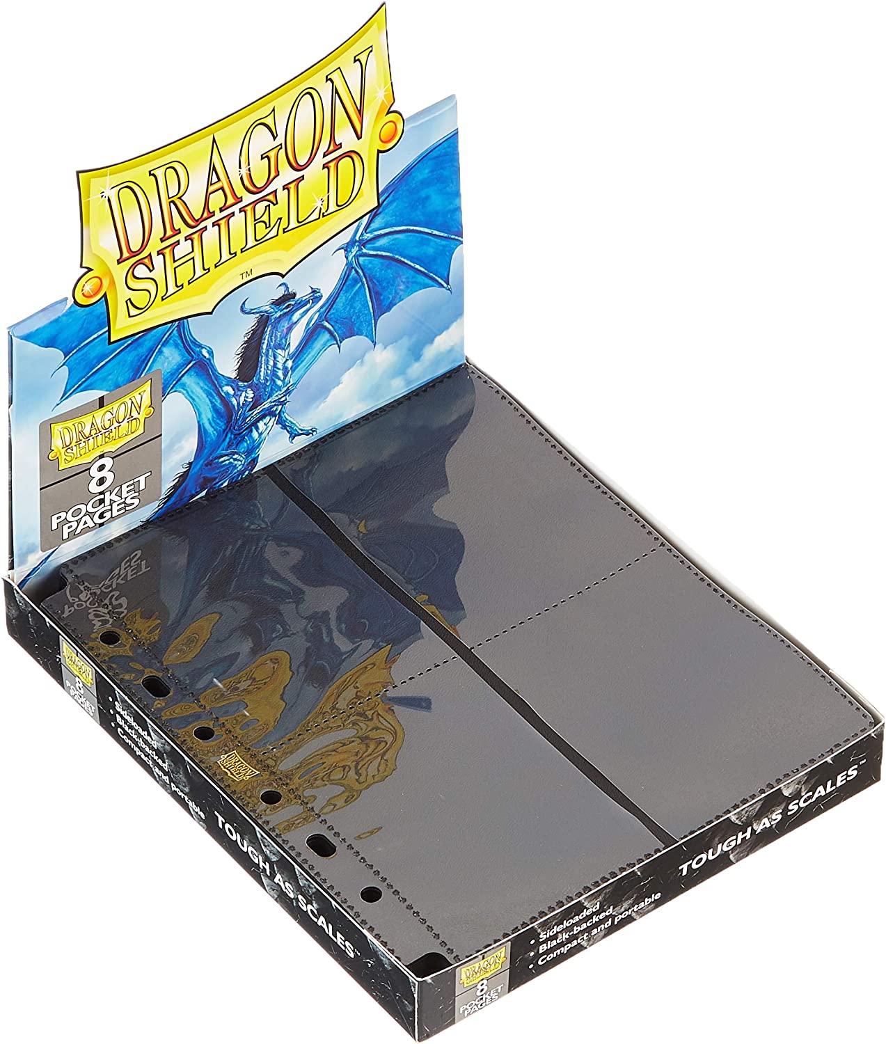 Dragon Shield - Confezione 50 fogli 8-Pocket Pages Clear (AT-10303)