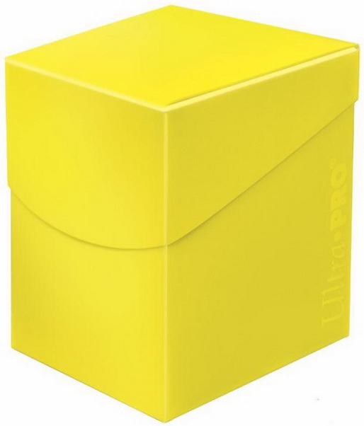Ultra-PRO - Eclipse Pro 100+ Deck Box Lemon Yellow