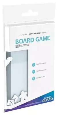 Ultimate Guard - Soft Sleeves Confezione 90 Sleeves 81x122 mm (Custom made fo Dixit)