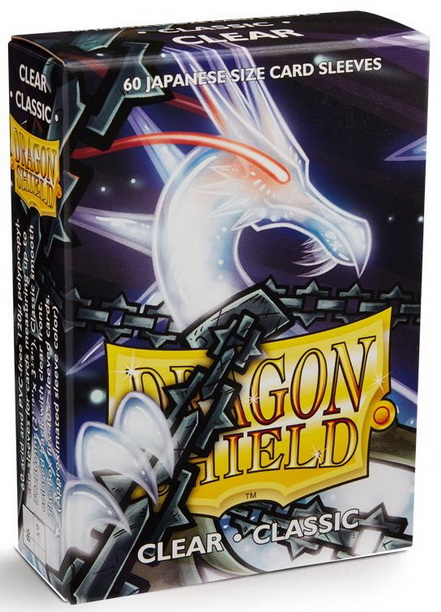 Dragon Shield - Confezione 60 Sleeves Japanese Size Classic Clear