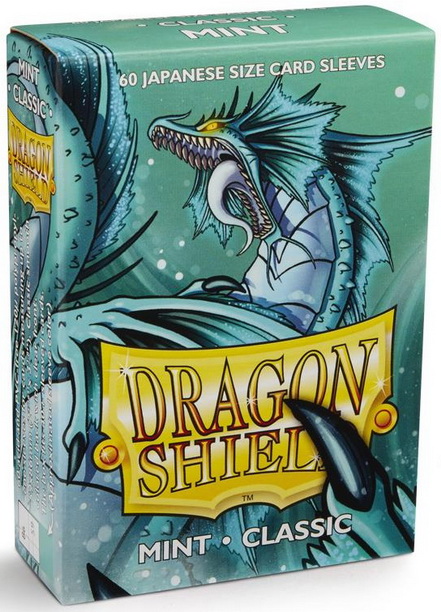 Dragon Shield - Confezione 60 Sleeves Japanese Size Classic Mint