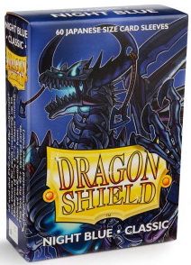 Dragon Shield - Confezione 60 Sleeves Japanese Size Classic Night Blue