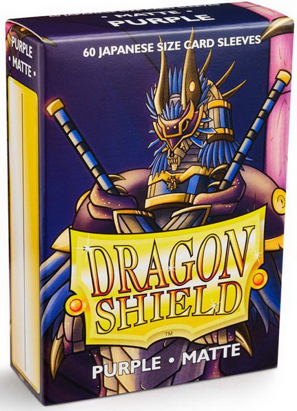 Dragon Shield - Confezione 60 Sleeves Japanese Size Matte Purple