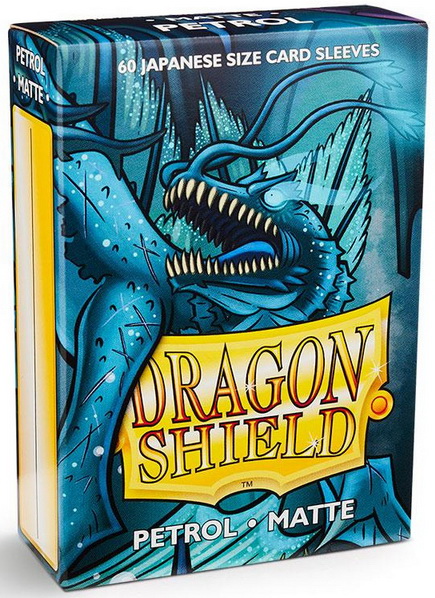 Dragon Shield - Confezione 60 Sleeves Japanese Size Matte Petrol