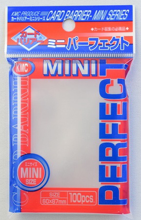 KMC - Confezione 100 Sleeves Mini Perfect Size