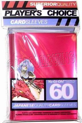 Players Choiche - Conf. 60 Sleeves mini Rosso