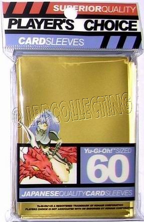 Players Choiche - Conf. 60 Sleeves mini Oro