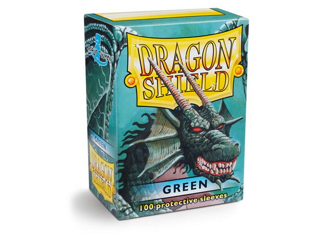 Dragon Shield - Confezione 100 Sleeves Standard Classic Green
