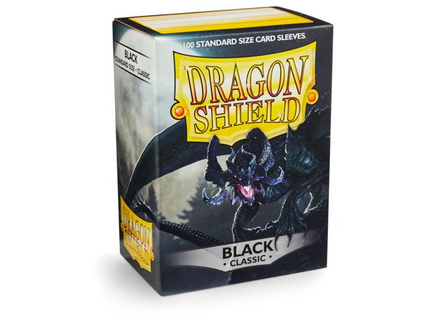 Dragon Shield - Confezione 100 Sleeves Standard Classic Black