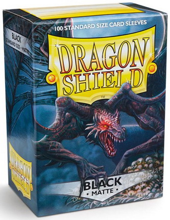 Dragon Shield - Confezione 100 Sleeves Standard Matte Black