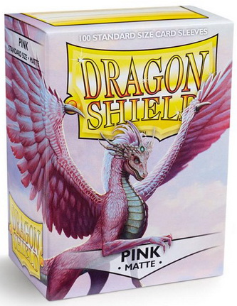 Dragon Shield - Confezione 100 Sleeves Standard Matte Pink