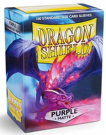 Dragon Shield - Confezione 100 Sleeves Standard Matte Purple