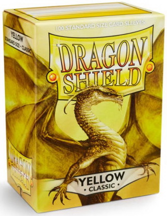 Dragon Shield - Confezione 100 Sleeves Standard Matte Yellow