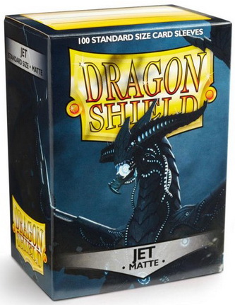 Dragon Shield - Confezione 100 Sleeves Standard Matte Jet