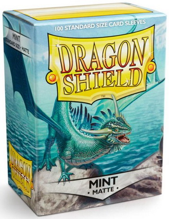Dragon Shield - Confezione 100 Sleeves Standard Matte Mint