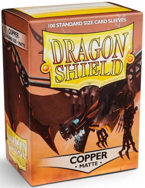 Dragon Shield - Confezione 100 Sleeves Standard Matte Copper