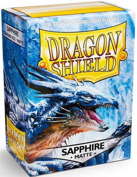 Dragon Shield - Confezione 100 Sleeves Standard Matte Sapphire