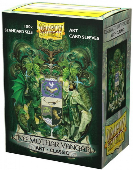 [A20] Dragon Shield - Conf. 100 Standard Size Sleeves Art Classic King Mothar Vangard: Coat-of