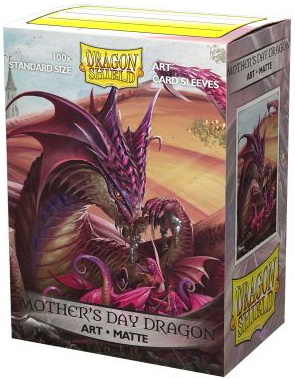 [A36] Dragon Shield - Conf. 100 Standard Size Sleeves Art Matte Mothers Day 2020