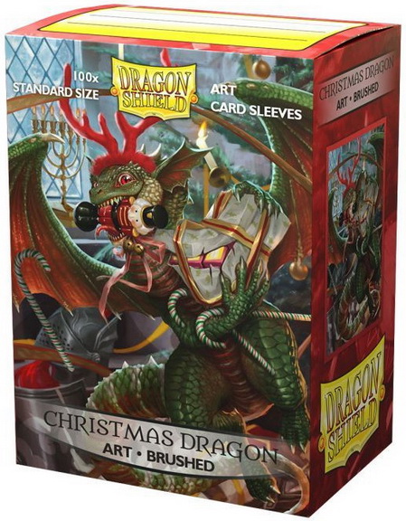 [A48] Dragon Shield - Conf. 100 Standard Size Sleeves Art Brushed Christmas 2020
