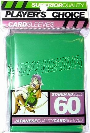 Players Choice - Conf. 60 Sleeves Standard Verde