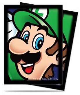 [52] Ultra-PRO - Confezione 65 Sleeves Super Mario: Luigi