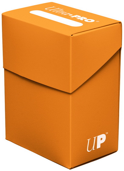 Ultra Pro - Deck Box in plastica Pumpkin Orange (85300)