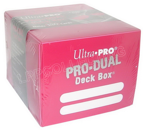 Ultra-PRO - PRO Dual Small Deck Box (120) Red