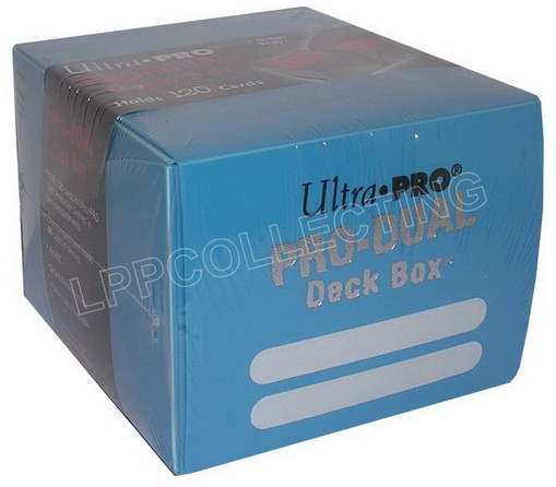 Ultra-PRO - PRO Dual Small Deck Box (120) Light Blue