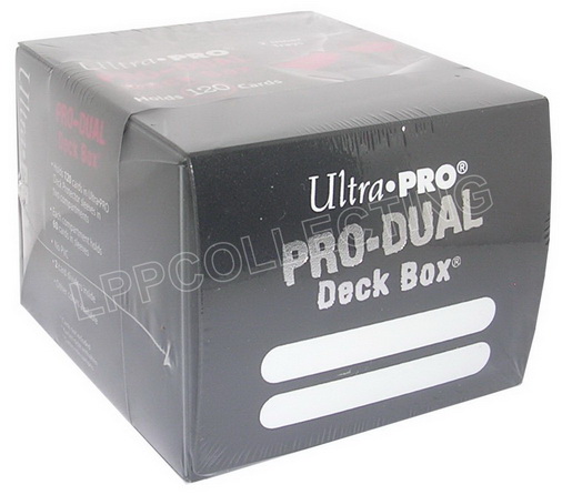 Ultra-PRO - PRO Dual Small Deck Box (120) Black