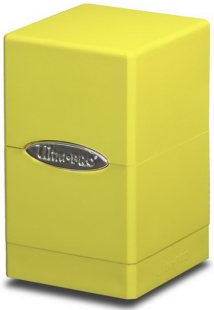 [ST 3] Ultra-PRO - Satin Tower Lemon Yellow