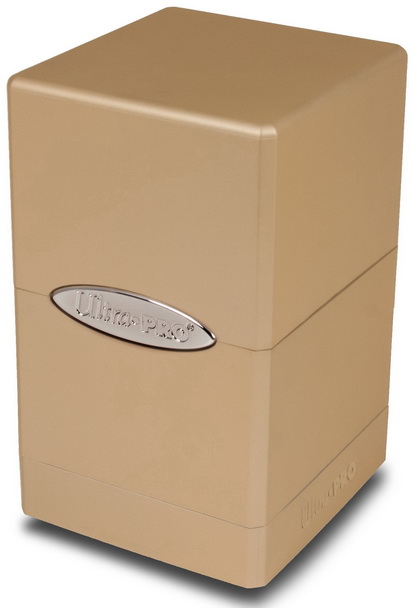 [ST 13] Ultra-PRO - Satin Tower Metallic Caramel (84601) <i>Out of Print!</i>
