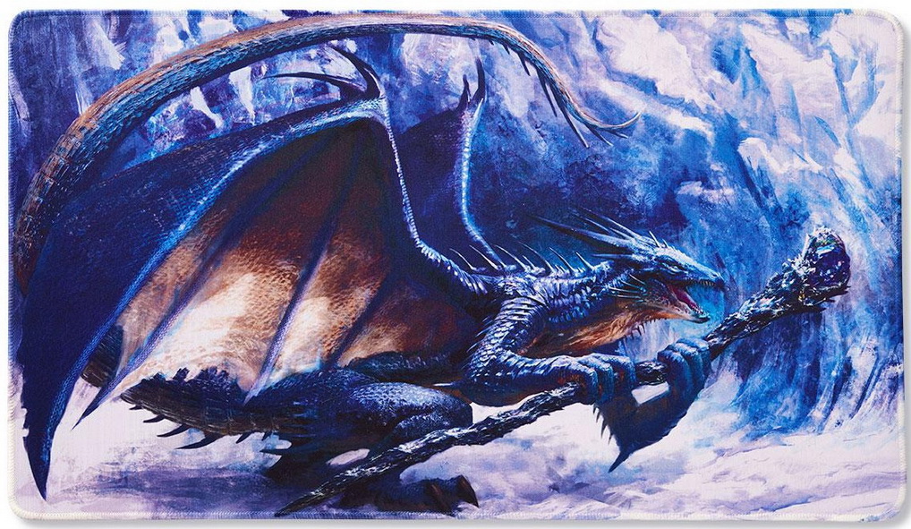 Dragon Shield - [A16] Playmat Roiin & Royenna, Sapphire Regents (Limited Edition)