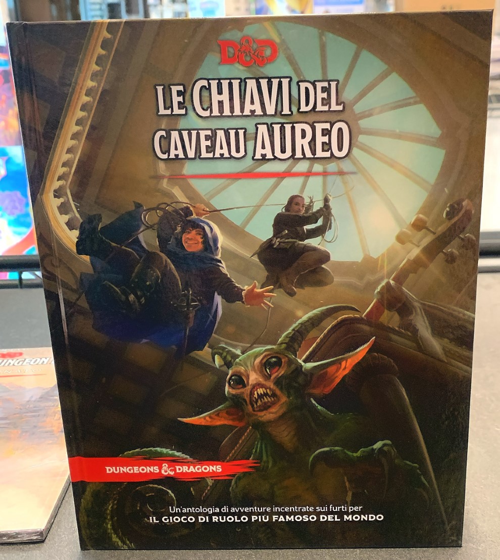 [M23] D&D 5a Edizione ITA - Manuale Le Chiavi del Caveau Aureo