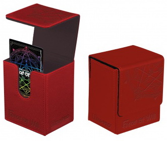 Ultra-PRO - Flip Box Force of Will: Red Logo