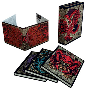 [GS05] D&D 5a Edizione ENG - Core Rulebook Gift Set (Alternate Cover)